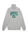 Gucci Jersey Sweatshirt In Gray