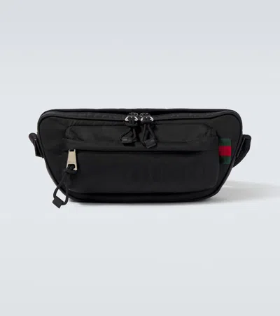 Gucci Logo Belt Bag In Black