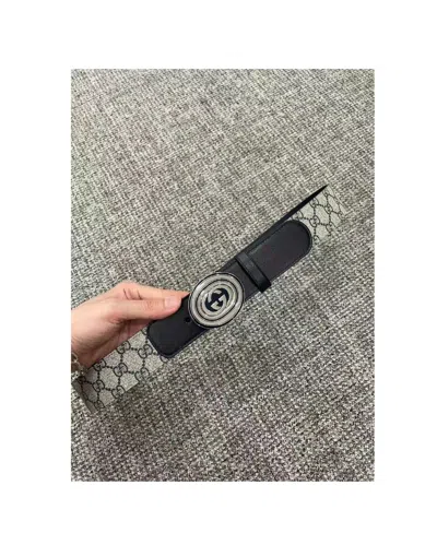 Gucci Logo Belt In Multicolor