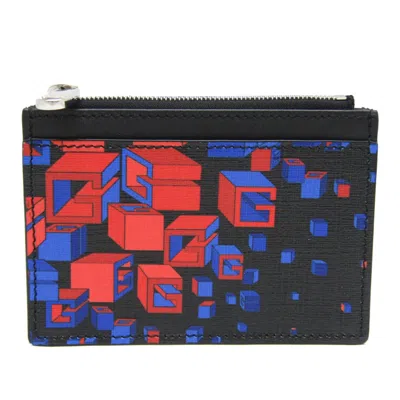 Pre-owned Gucci Logo Black Leather Wallet  ()