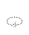 Gucci Logo Bracelet In Gray