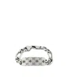 Gucci Logo Bracelet In White