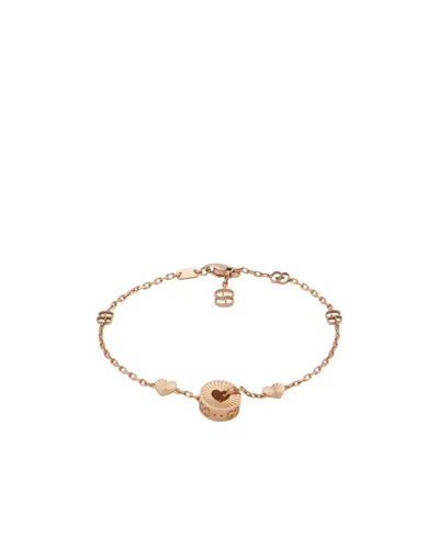 Gucci Logo Bracelet In Yellow