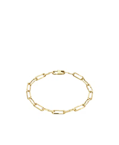 Gucci Logo Bracelet In Yellow