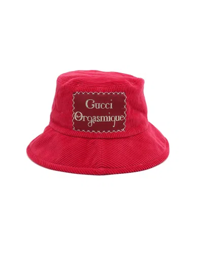 Pre-owned Gucci Logo Bucket Hat
