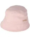 Gucci Logo Bucket Hat (authentic Pre-loved) In Pink