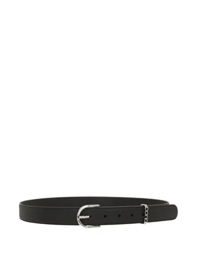 Gucci Logo-buckle Belt In Black