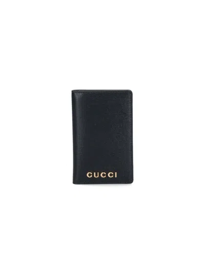 Gucci Logo Card Holder – Black