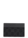 Gucci Logo Card Holder In Black