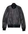 Gucci Logo Casual Jacket In Black