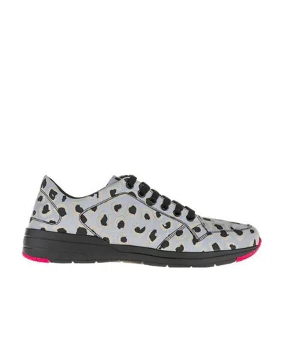 Gucci Logo Casual Sports Shoes In Black