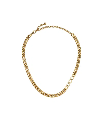 Gucci Logo Chain Necklace In Multicolor