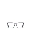 Gucci Logo Circular Frame Flat Mirror In Gray