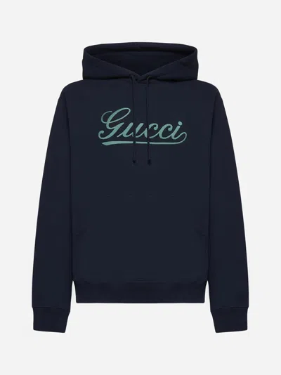 Gucci Sweatshirt In Blue