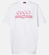 Gucci Logo Printed T-shirt In White