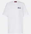 Gucci Logo Cotton Jersey T-shirt In White