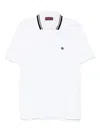 Gucci Cotton Piquet Polo Shirt With Embroidery In White