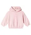 Gucci Logo Cotton Sweatshirt In Pink