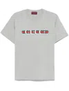 Gucci Cotton Jersey T-shirt With Print In Grey