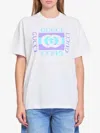Gucci Women Logo Cotton T-shirt In White