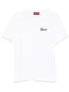 Gucci Logo Cotton Jersey T-shirt In White