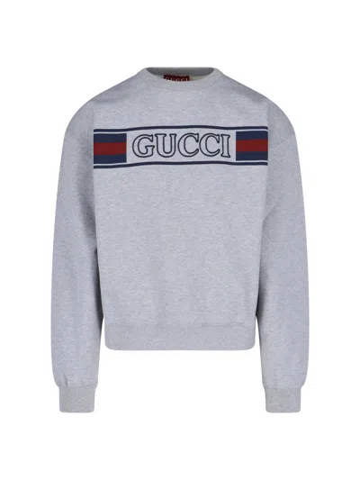GUCCI LOGO CREWNECK SWEATSHIRT