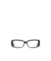 Gucci Logo Detail Flat Lens In Black