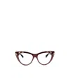 Gucci Logo Detail Flat Lens In Red