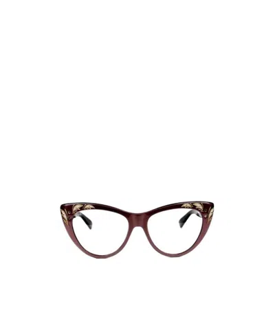 Gucci Logo Detail Flat Lens In Red