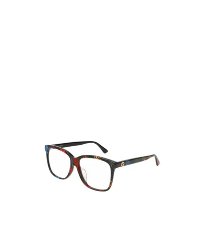 Gucci Logo Detail Flat Lens In White