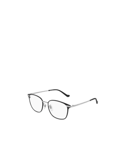 Gucci Logo Detail Flat Lens In White