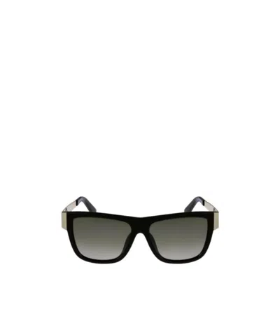 Gucci Logo Details Sunglasses In Black