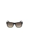 Gucci Logo Details Sunglasses In Gray