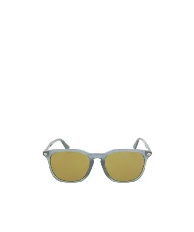 Gucci Logo Details Sunglasses In Green