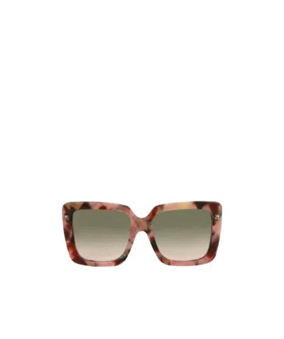 Gucci Logo Details Sunglasses In Multicolor
