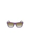 Gucci Logo Details Sunglasses In Multicolor