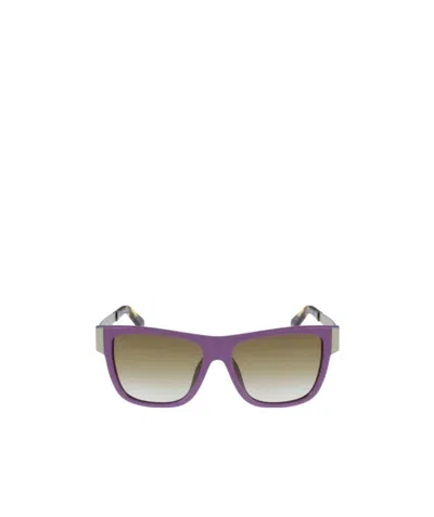 Gucci Logo Details Sunglasses In Multicolor