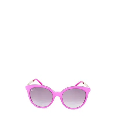 Gucci Logo Details Sunglasses In Pink