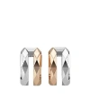 Gucci Logo Earrings In Gray