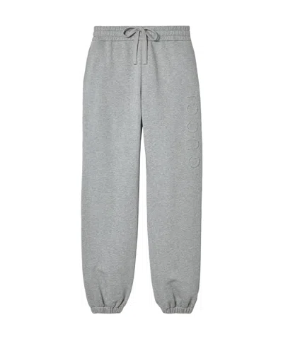 GUCCI GUCCI LOGO DETAILED DRAWSTRING TRACK PANTS