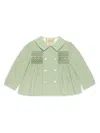 Gucci Giacca In Cotone A Quadretti In Green