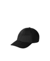 Gucci Logo-embroidered Cotton Baseball Cap In Black