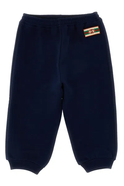 Gucci Logo Embroidered Joggers