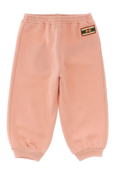 Gucci Logo Embroidered Joggers