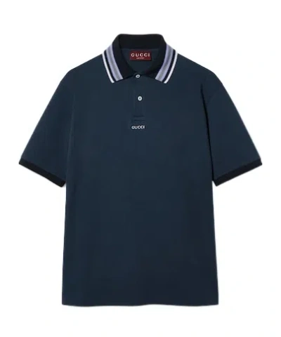 GUCCI COTTON PIQUET POLO SHIRT