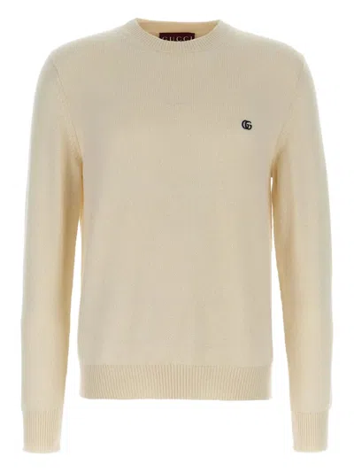Gucci Logo-embroidered Wool Sweater