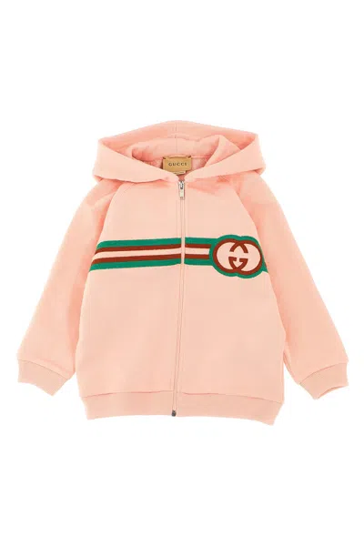 Gucci Logo Embroidery Hoodie