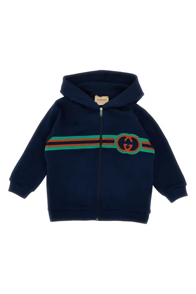 Gucci Logo Embroidery Hoodie