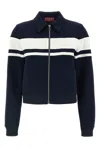 Gucci Cotton Jersey Jacket With Embroidery