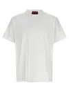 Gucci T-shirt Aus Baumwolljersey Mit Stickerei In White
